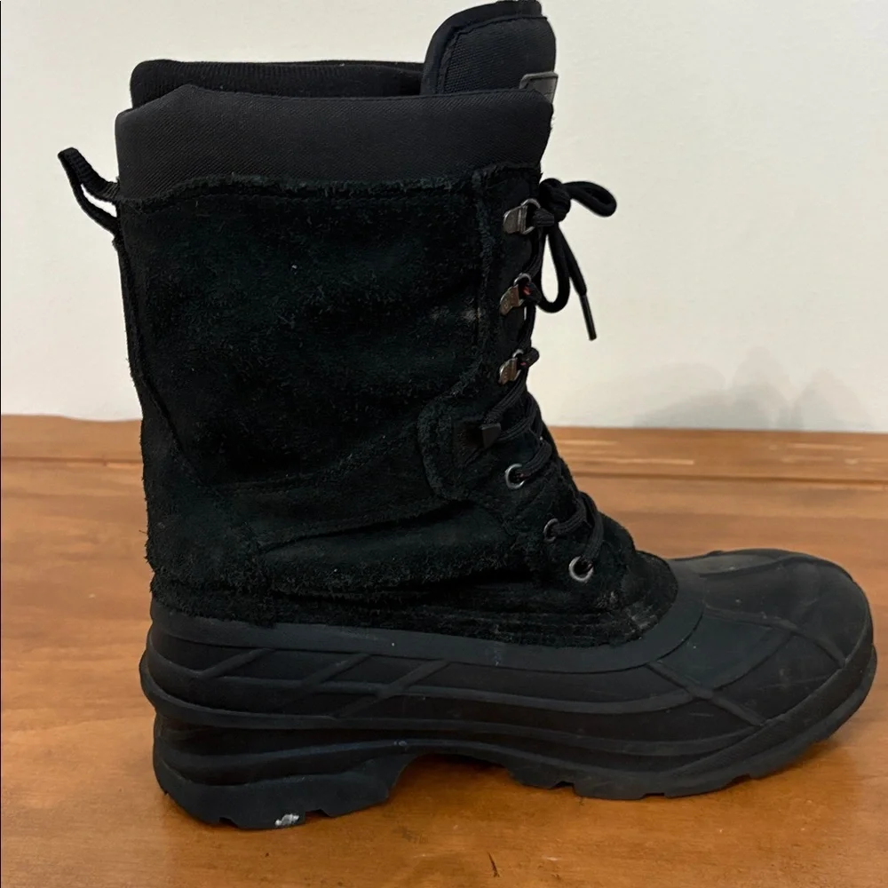 Kamik Nation Pro Black Insulated Snow Boots Size 12